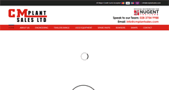 Desktop Screenshot of cmplantsales.com